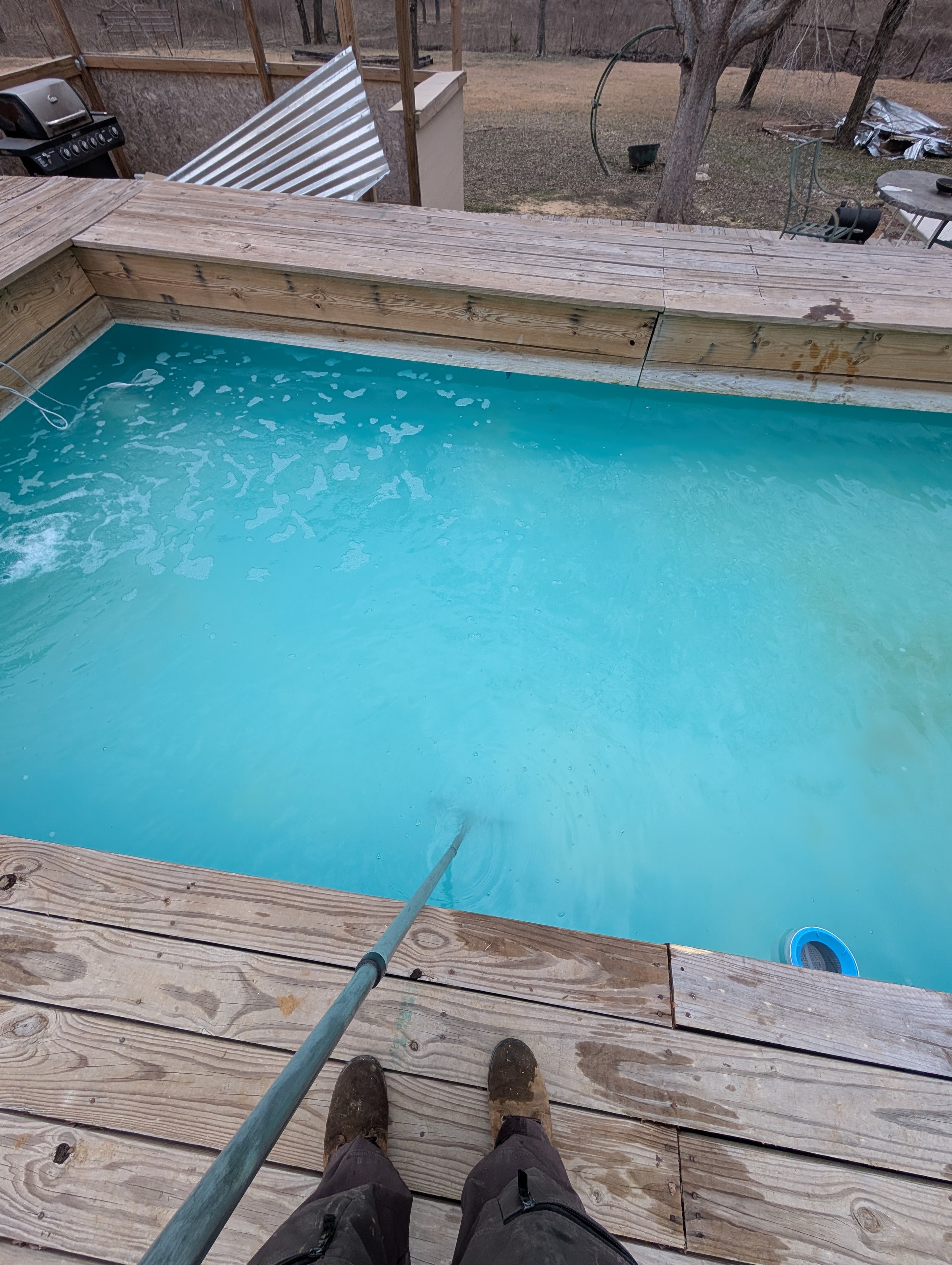 Above-Ground Pool — Service Visit