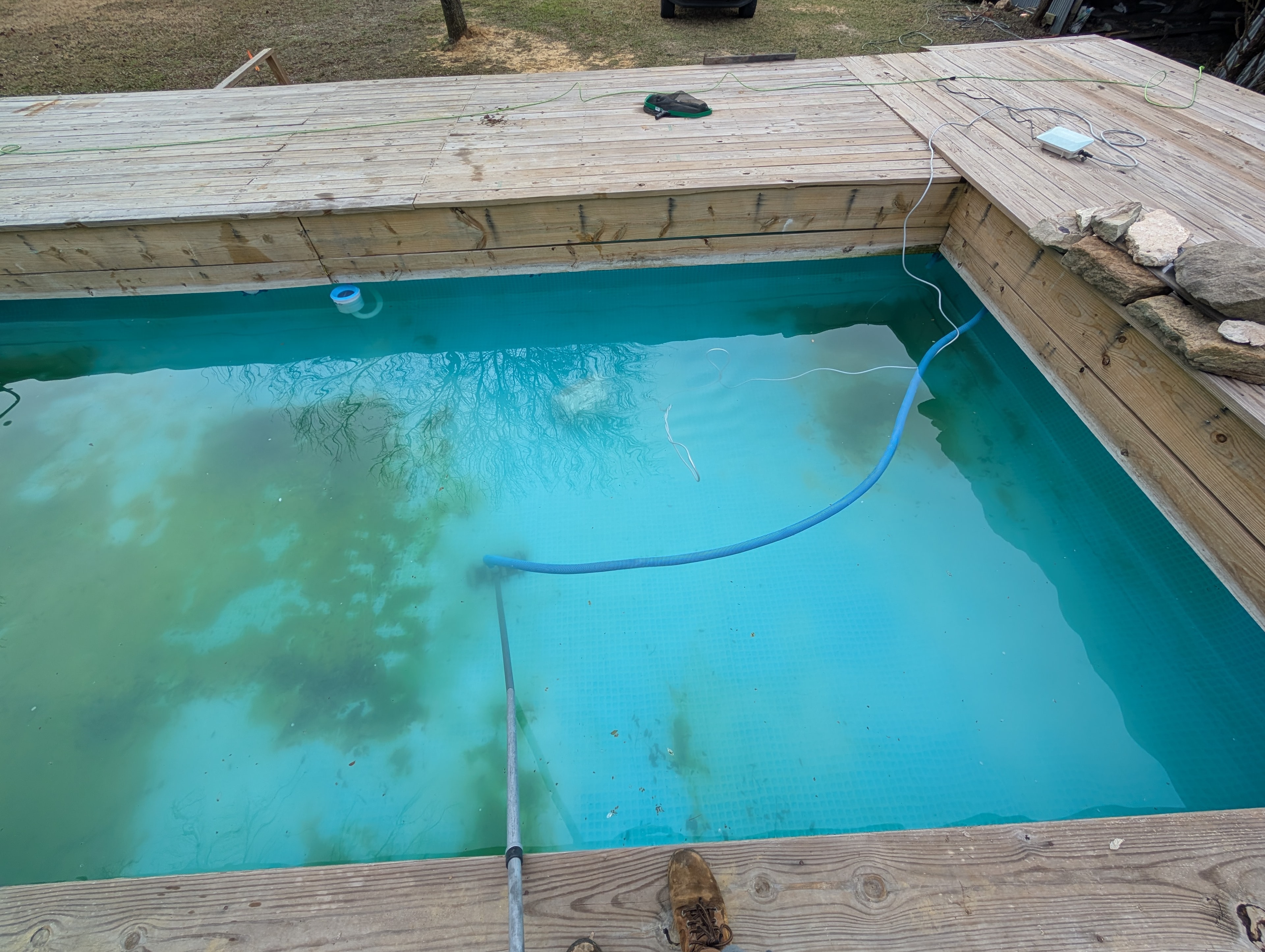 Above-Ground Pool — After Treatment